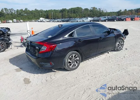 2018 Honda Civic Ex from USA, damaged, VIN 2HGFC2F72JH534147